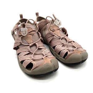 Keen Sandals Drift Creek H2 Womens Sz 8.5 Fawn Brindle Waterproof Hiking
